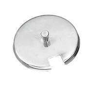 Stainless Steel Slotted Condiment or Relish Jar Cover, 3-1/8 Inch ID