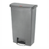 Thumbnail image #1 for Rubbermaid Commercial Slim Jim 18 Gallon Gray Resin Step-On Container