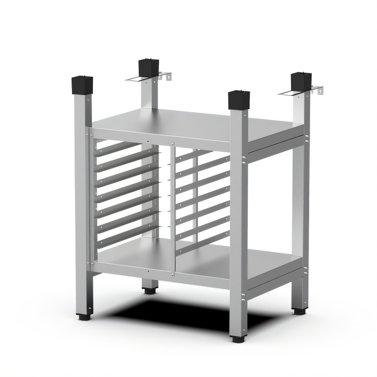 Product image #1 for UNOX Ultra High Open Stand for ChefTop MIND.Maps Plus Ovens, 7 1/1 GN Capacity