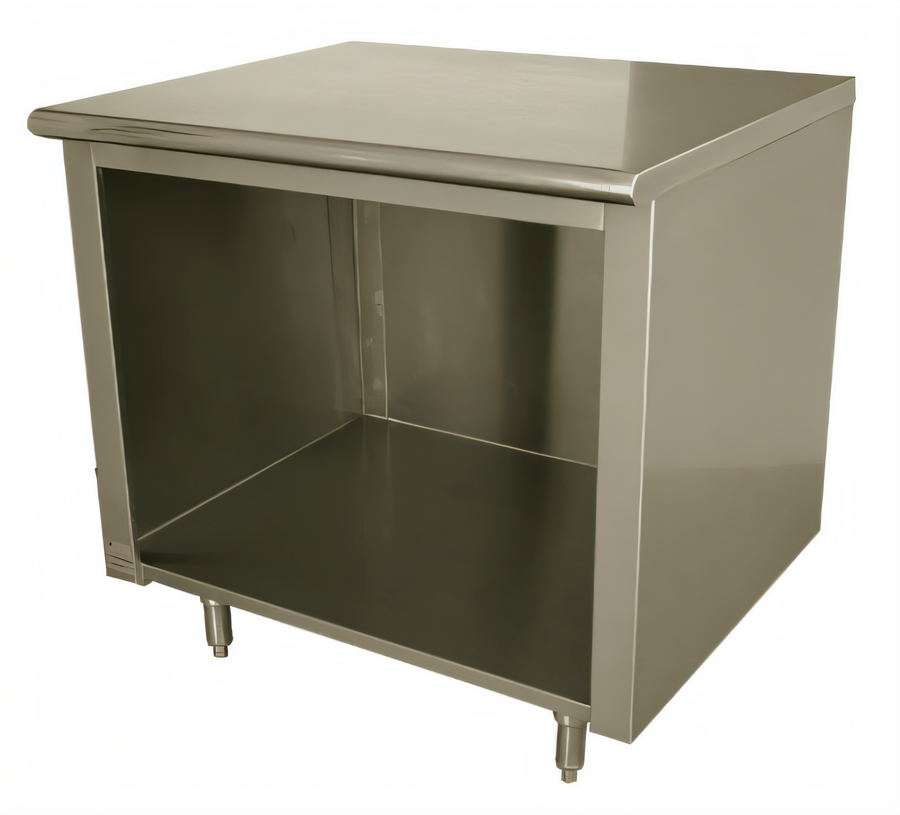 Product image #1 for Advance Tabco Special Value Economy 48-Inch x 24-Inch Stainless Steel Flat Top Open Base Work Table