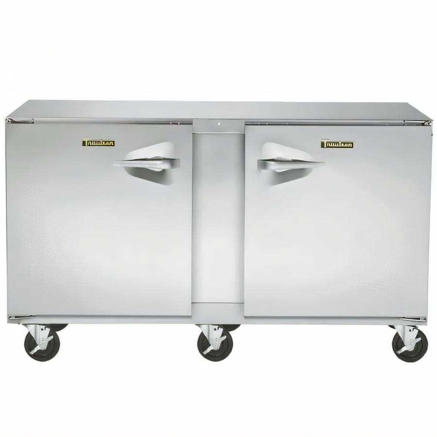 Product image #1 for Dealer's Choice 60-Inch Two-Section Undercounter Reach-In Freezer with Solid Doors