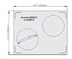 Thumbnail image #1 for Miramar Double-Well Stainless Steel Satin-Edge Template for 2 Casseroles