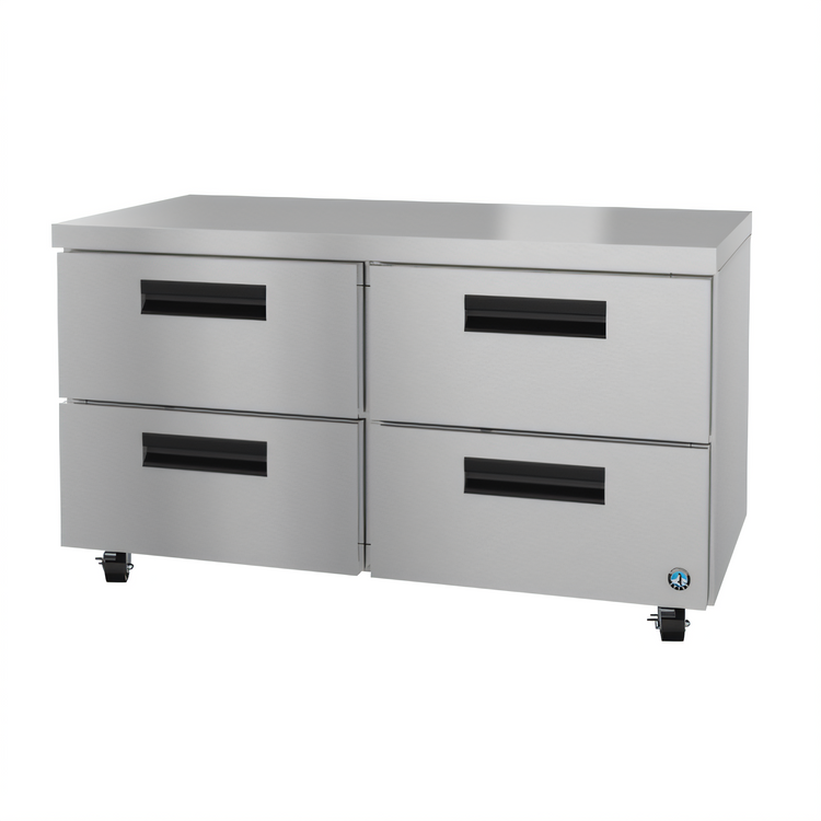 Product image #1 for Hoshizaki Steelheart 60-Inch Two-Section Undercounter Refrigerator with 4 Drawers