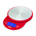 Thumbnail image #1 for CDN Digital Portion Control Food Scale with 4-1/2 Inch Round Stainless Steel Platform, 11 lb Capacity, Red