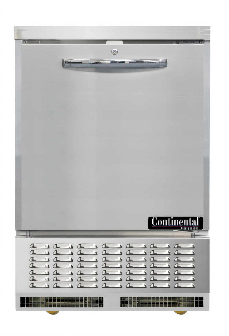 Product image #1 for Continental Refrigerator UCF24N 24-Inch One Section Undercounter Freezer with Solid Door, Self-Contained Refrigeration