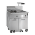 Thumbnail image #1 for Imperial Electric Floor Fryer with Immersed Elements, Built-In Filter System, and Dump Station, 75 lb Capacity