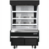 Thumbnail image #1 for Everest Refrigeration Vertical Open Display Merchandiser, 37-1/4 Inch Wide, 9.3 Cu. Ft., Self-Contained Bottom Mount, Black Exterior