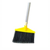 Thumbnail image #1 for BRUTE Lobby Broom with 1-Inch Aluminum Handle and Flagged Polypropylene Fill, Gray