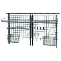 Quantum Store Grid Medium-Duty Wall-Mounted Shelving Starter Kit