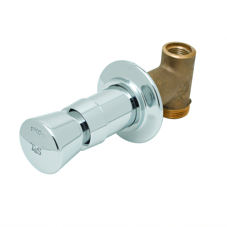 Product image #1 for T&S Brass B-1029 Concealed Straight Deck-Mount Single Pedal Valve, Slow Self-Closing