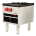 Thumbnail image #1 for Omcan USA Stainless Steel Single Gas Stock Pot Range, 18-Inch W x 21-Inch D, 100,000 BTU, Natural Gas with Propane Kit