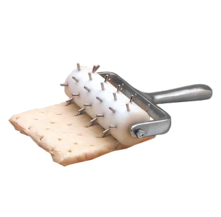 Product image #1 for American Metalcraft 6-Inch x 7-1/2-Inch Dough Docker with 3/8-Inch Stainless Steel Pins