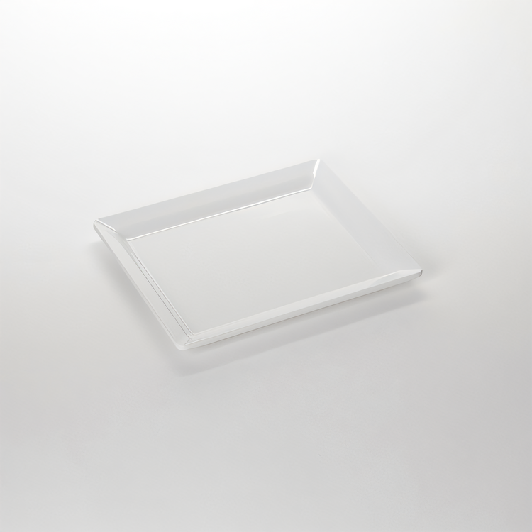 Product image #1 for American Metalcraft 13-Inch Rectangular Melamine Platter, White