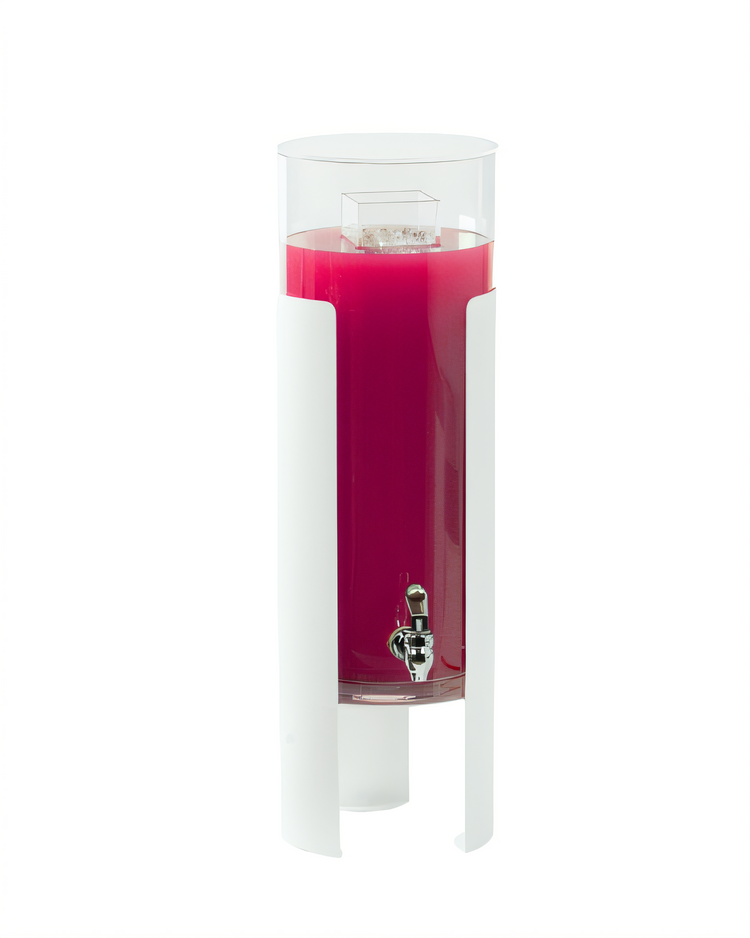 Product image #1 for Cal-Mil Juno Single 3-Gallon Beverage Dispenser with Ice Chamber and Removable Spigot