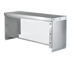 Thumbnail image #1 for Klinger's Trading KSS4 4-Pan Serving Guard with 62-Inch Lexan Horizontal Panel and Stainless Steel Frame
