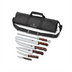 Thumbnail image #1 for Victorinox Wood 7-Piece BBQ Knife Set with Roll Bag