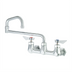 Thumbnail image #1 for Krowne Diamond Series 8-Inch Center Wall-Mounted Faucet with 18-Inch Jointed Spout