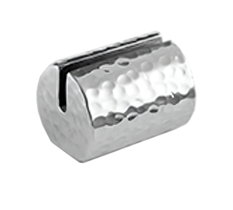 Product image #1 for American Metalcraft Hammered Aluminum Cylinder Menu Card Holder