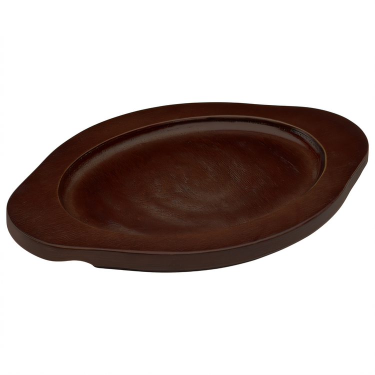 Product image #1 for Oval Wood Underliner for CASM-7O 7-Inch Mini Cast Iron Cookware