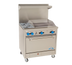 Thumbnail image #1 for Comstock-Castle F330-24 36-Inch Commercial Gas Range with 24-Inch Griddle and Standard Oven