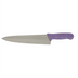 Thumbnail image #1 for Winco Stäl 10-Inch Stamped Chef's Knife with Purple Polypropylene Handle