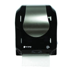 Thumbnail image #1 for CFS Brands Simplicity T7470BKSS Touch-Free Roll Towel Dispenser, Wall-Mounted, Black, 12-3/8"W x 9-1/2"D x 16-1/2"H