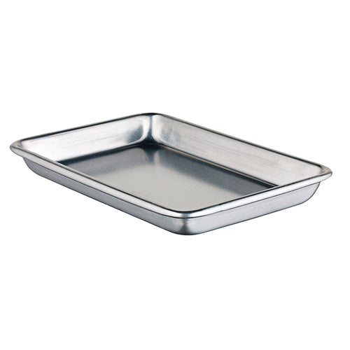 Product image #1 for Winco 1/8 Size Open Bead Aluminum Sheet Pan / Serving Tray
