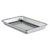 Thumbnail image #1 for Winco 1/8 Size Open Bead Aluminum Sheet Pan / Serving Tray