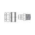 Thumbnail image #1 for T&S Brass B-0273-QD Faucet Components