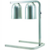 Thumbnail image #1 for Winco Electric Freestanding Twin-Bulb Heat Lamp, 500W, Stainless Steel