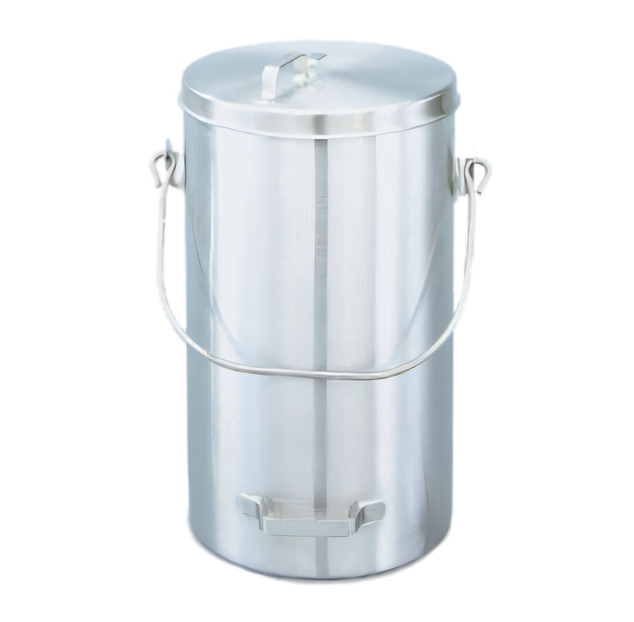 Product image #1 for Vollrath Covered Stainless Steel Ice Cream or Tote Pail, 19.75 Quart