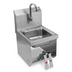 Thumbnail image #1 for John Boos Pro-Bowl Wall-Mount Stainless Steel Hand Sink with Double Knee Valves