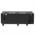 Thumbnail image #1 for KoolMore 95-Inch Black Commercial Bottle Cooler with 3 Sliding Doors and Built-In Opener, 30 Cu. Ft.