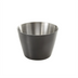 Thumbnail image #1 for American Metalcraft Black Round Satin Stainless Steel Sauce Cup, 2.5 oz