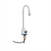 Thumbnail image #1 for ChekPoint Electronic Touchless Single-Hole Deck-Mount Gooseneck Faucet with 0.5 GPM Vandal-Resistant Spray Device