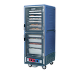 Thumbnail image #1 for Metro C5 Insulation Armour C539-MDC-U-BU Full-Height Mobile Moisture Heated Holding & Proofing Cabinet, Dutch Clear Doors, 18 Sheet/34 Hotel Pan