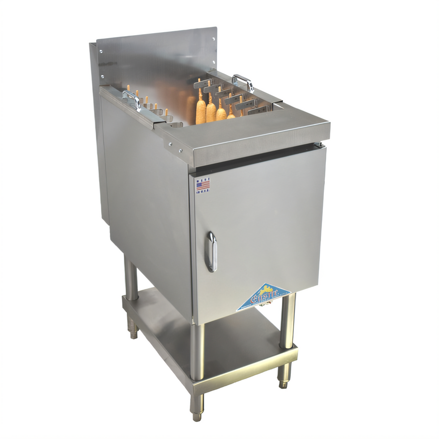 Product image #1 for Comstock-Castle Floor Model Gas Corn Dog Fryer, 16-Inch Wide, 80,000 BTU