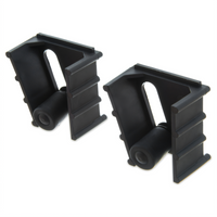Flo-Pac Roll 'N Grip Broom/Brush Replacement Roller Kit, Plastic, Pack of 2