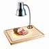 Thumbnail image #1 for Cal-Mil 3037-55 20-Inch Countertop Carving Station with Maple Cutting Board & 24-Inch Gooseneck Heat Lamp