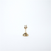 Thumbnail image #1 for American Metalcraft Gold Harp Weighted Table Number Stand, 4-Inch