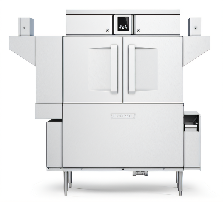 Product image #1 for Single-Tank Conveyor Dishwasher with Drain Water Energy Recovery, Touch Screen Controls, 245 Racks/Hour