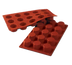Thumbnail image #1 for Silikomart Siloconflex Octagon Silicone Baking Mold, 15-Cavity