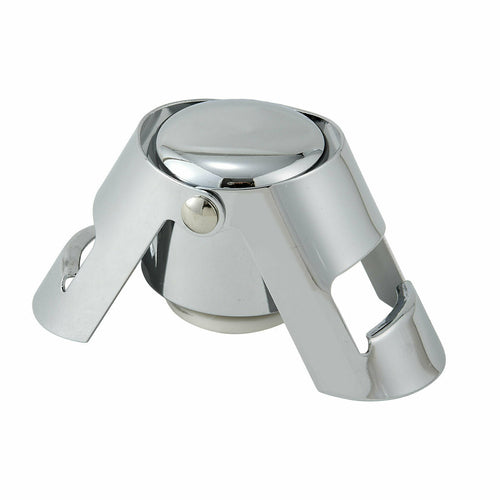 Product image #1 for Winco Champagne Bottle Stopper, Chrome-Plated Steel, High-Gloss Finish