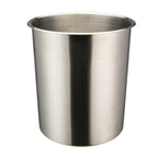 Thumbnail image #1 for Winco BAM-8.25 Round Stainless Steel Bain Marie, 8.25 Qt, Mirror Finish Case of 24