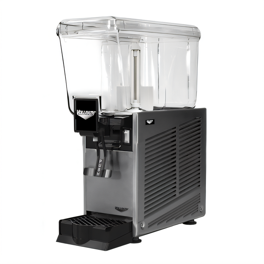 Product image #1 for Vollrath Pre-Mix Countertop Refrigerated Beverage Dispenser, Single 3.17-Gallon Bowl, Stirring Paddle, 115V