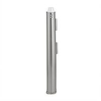Vollrath SLC-1 Adjustable Spring-Loaded Stainless Steel Cup Dispenser, Wall or Stand Mount