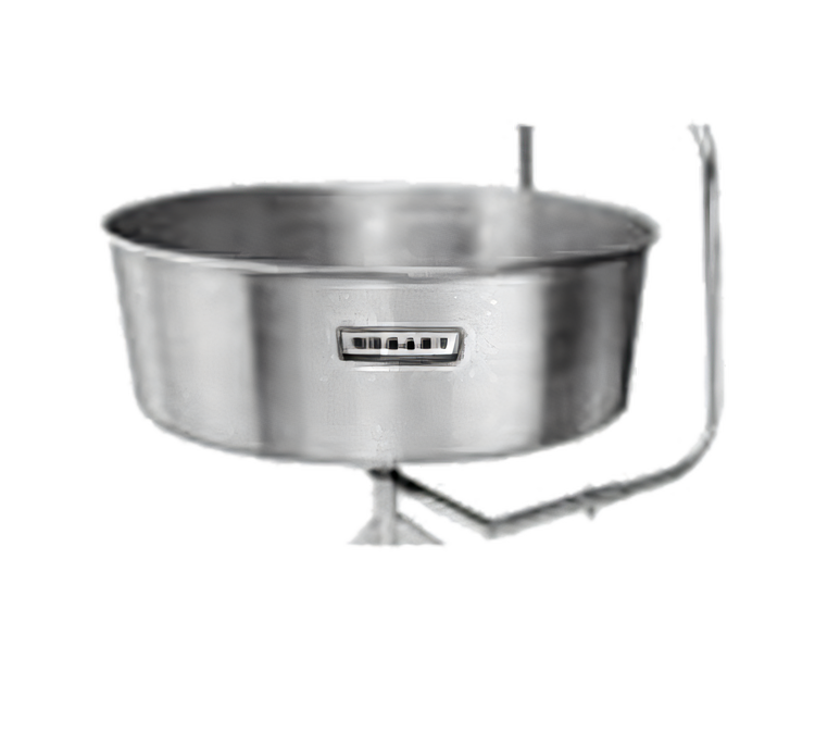 Product image #1 for Hobart Weigh/Wrap RBG-2 Rotary Bin with Aluminum Tub, Stainless Steel Frame, and Casters