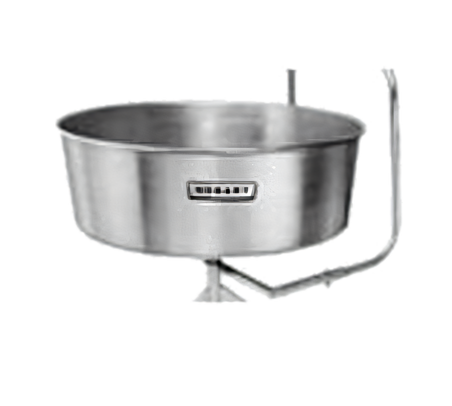 Product image #1 for Hobart Weigh/Wrap RBG-2 Rotary Bin with Aluminum Tub, Stainless Steel Frame, and Casters