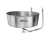 Thumbnail image #1 for Hobart Weigh/Wrap RBG-2 Rotary Bin with Aluminum Tub, Stainless Steel Frame, and Casters