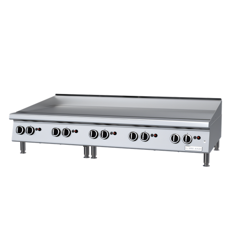 Product image #1 for Garland 60-Inch Heavy-Duty Countertop Gas Griddle with Thermostatic Controls and Smooth Steel Plate